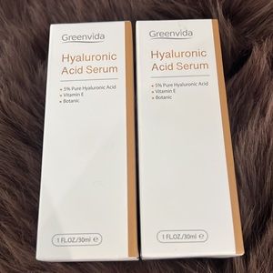 : Greenvida

Hyaluronic Acid Serum for Face 1oz, Pure Organic